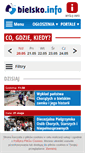 Mobile Screenshot of cogdziekiedy.bielsko.info