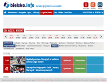 Tablet Screenshot of cogdziekiedy.bielsko.info
